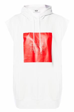 Hooded sleeveless sweatshirt, zdjęcie 1 Hooded sleeveless sweatshirt od MSGM